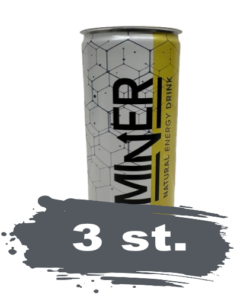Miner: De gezonde energiedrank - Try-out Pakket (3st.)